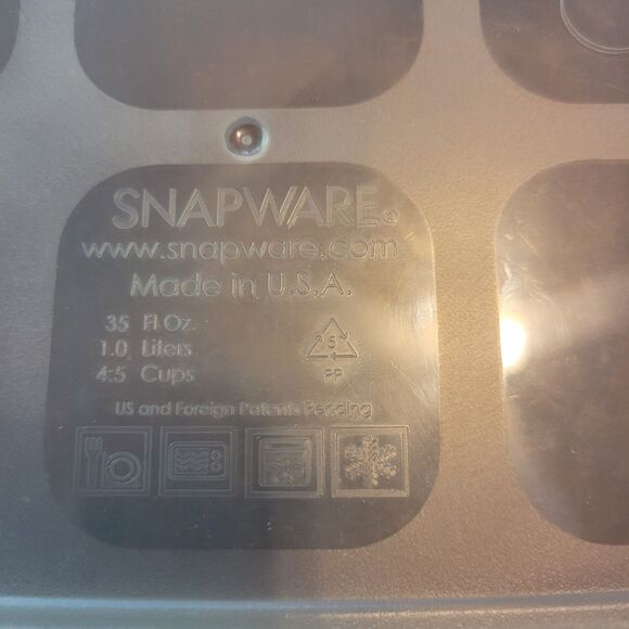 Food Storage 1 Snapware & Summer Server W/carrier Lid - Picture 5 of 10